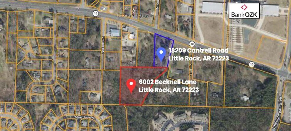 18209 Cantrell Rd, Little Rock, AR à vendre - Photo du bâtiment - Image 1 de 12