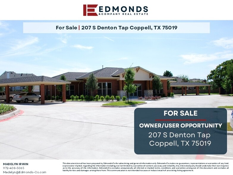207 S Denton Tap Rd, Coppell, TX for sale - Building Photo - Image 1 of 13