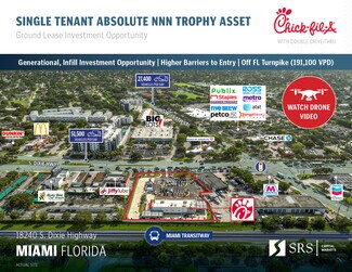 Plus de détails pour 18240 S Dixie Hwy, Miami, FL - Commerce de détail à vendre