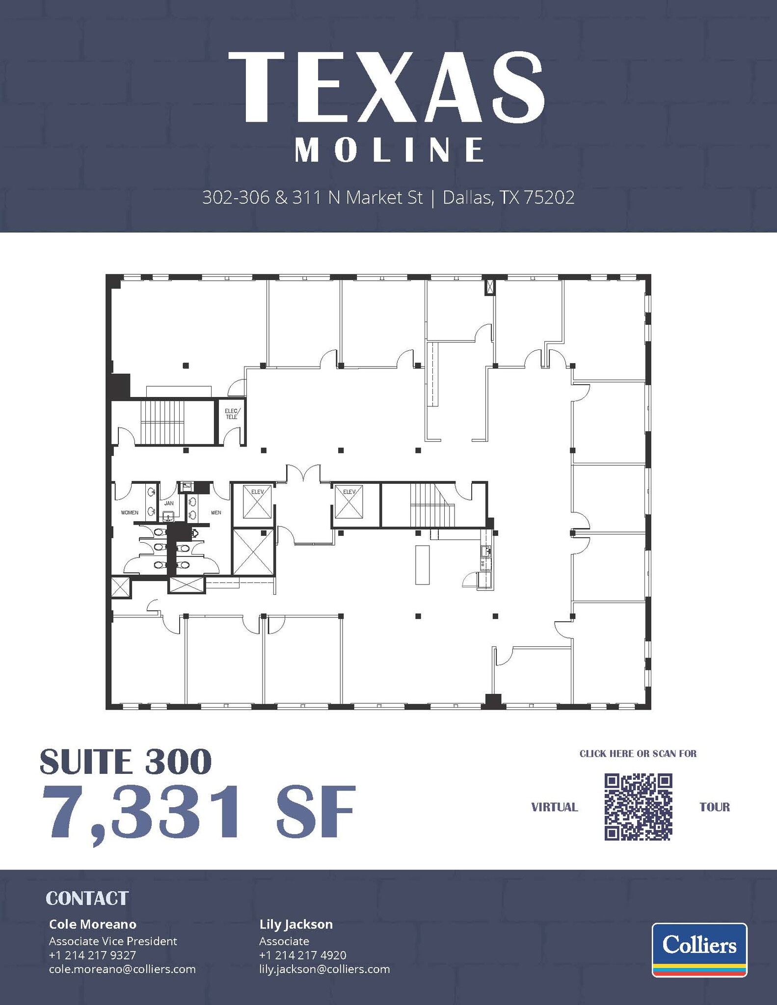 302-306 N Market St, Dallas, TX for lease Floor Plan- Image 1 of 1