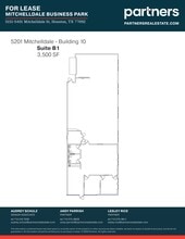 5151 Mitchelldale St, Houston, TX à louer Plan de site- Image 1 de 1