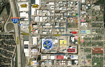 200 NE 34th St, Oklahoma City, OK - Aérien  Vue de la carte