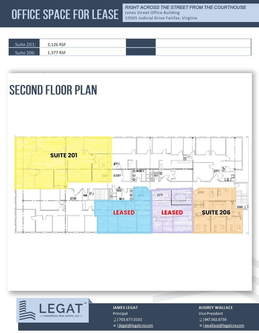 10505 Judicial Dr, Fairfax, VA for sale Floor Plan- Image 1 of 3