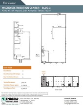 4501-4727 Macro, San Antonio, TX à louer Plan d’étage- Image 1 de 1