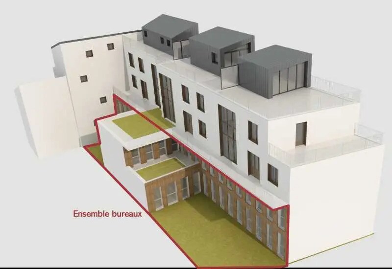 Bureau dans Paris à vendre - Photo du bâtiment - Image 3 de 7