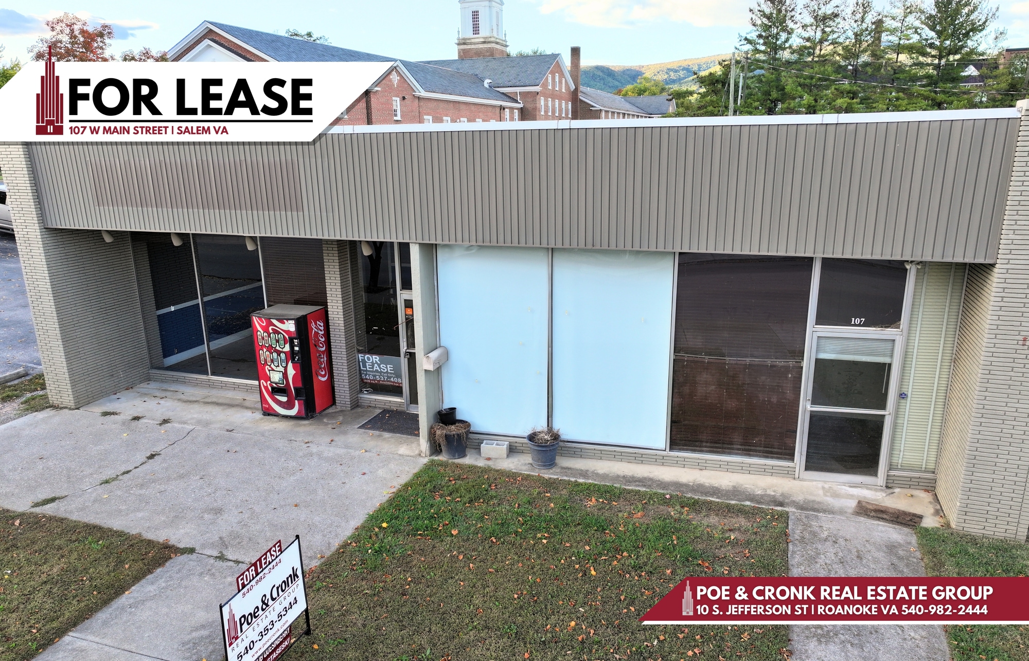 107 W Main St, Salem, VA for lease Building Photo- Image 1 of 8