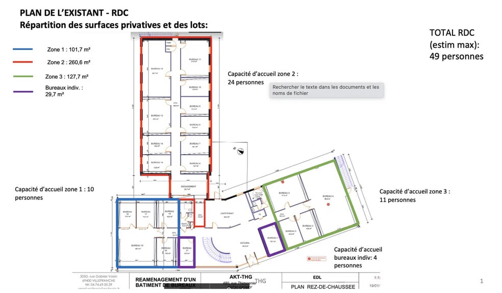480 Rue Thimonnier, Genay for lease - Floor Plan - Image 2 of 3
