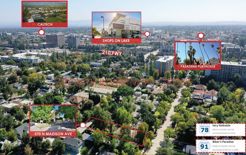 570 N Madison Ave, Pasadena, CA à vendre - Photo du bâtiment - Image 3 de 33