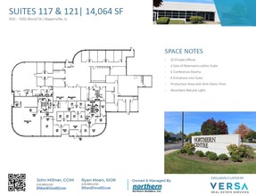 1551-1555 Bond St, Naperville, IL for lease Floor Plan- Image 1 of 2