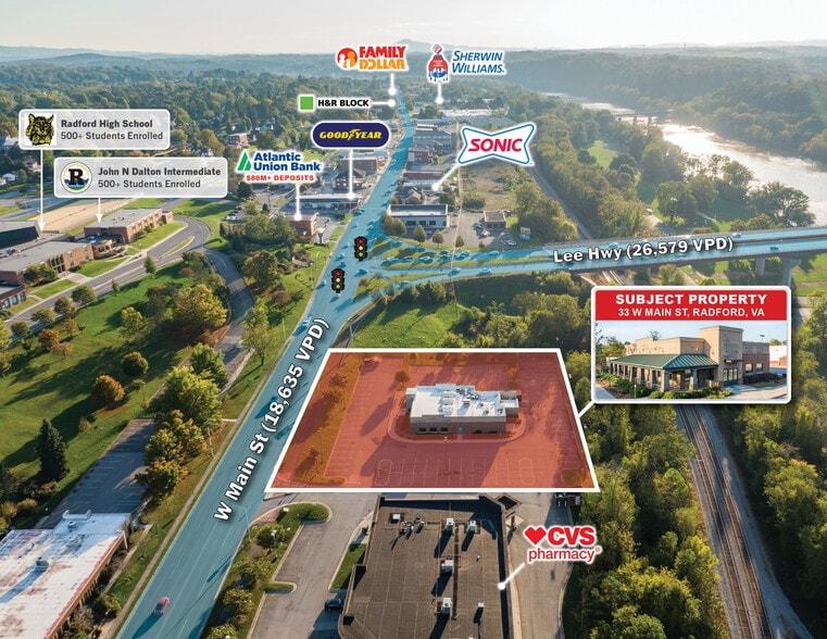 34 W Main St, Radford, VA for lease - Primary Photo - Image 2 of 24