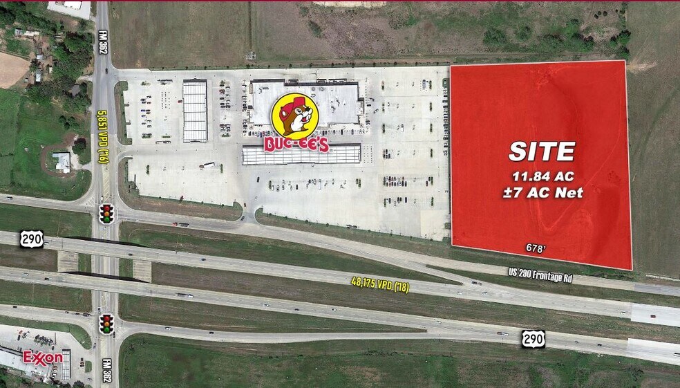 US 290 & FM 362, Waller, TX à vendre - Photo du bâtiment - Image 2 de 2