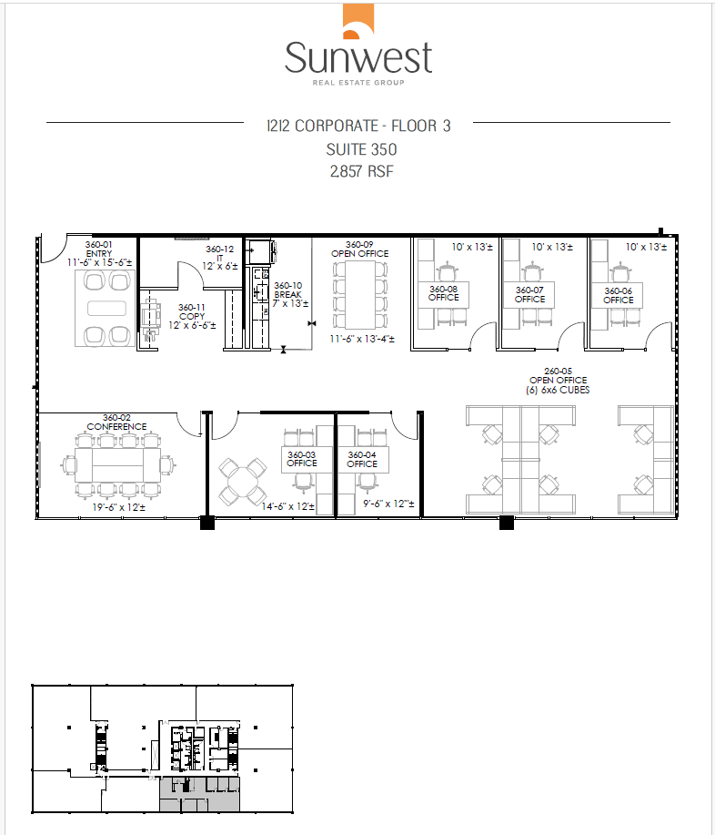 1212 Corporate Dr, Irving, TX for lease Floor Plan- Image 1 of 1