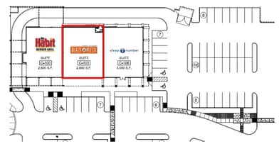 10155 W McDowell Rd, Avondale, AZ à louer Plan de site- Image 1 de 1
