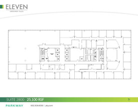 11 Greenway Plz, Houston, TX à louer Plan d  tage- Image 2 de 2