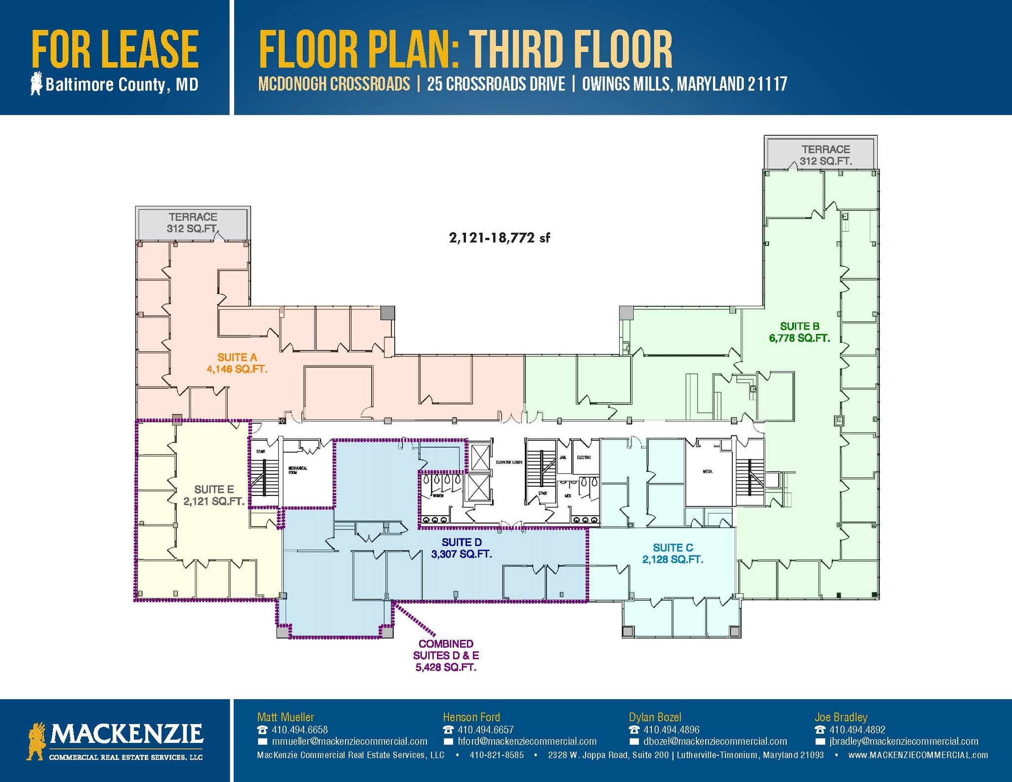 25 Crossroads Dr, Owings Mills, MD for lease Floor Plan- Image 1 of 1