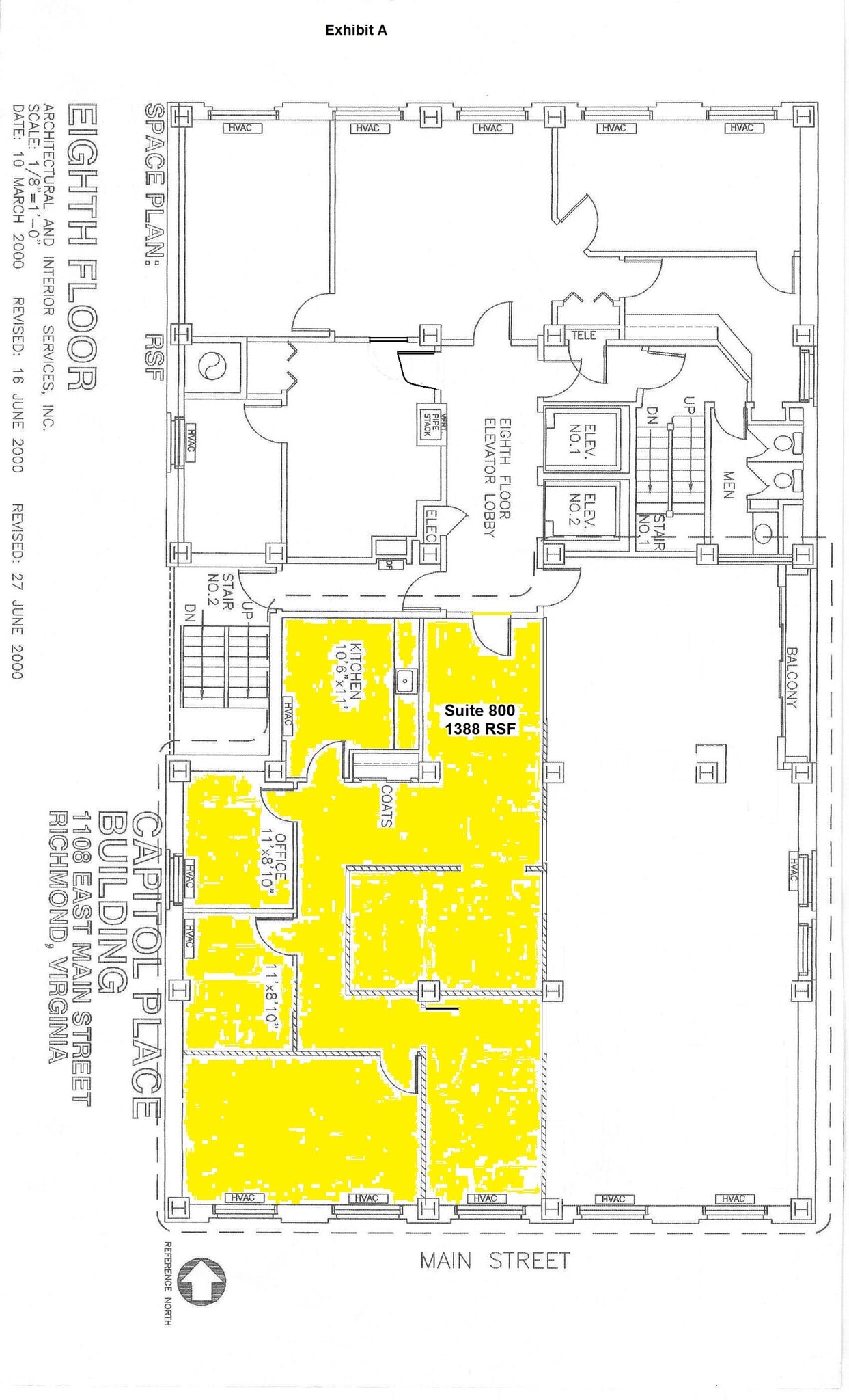 1108 E Main St, Richmond, VA for lease Floor Plan- Image 1 of 1