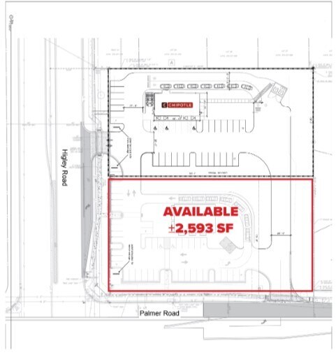 N/NEC Higley Rd & Chandler Heights Rd, Gilbert, AZ à louer - Plan de site - Image 1 de 3