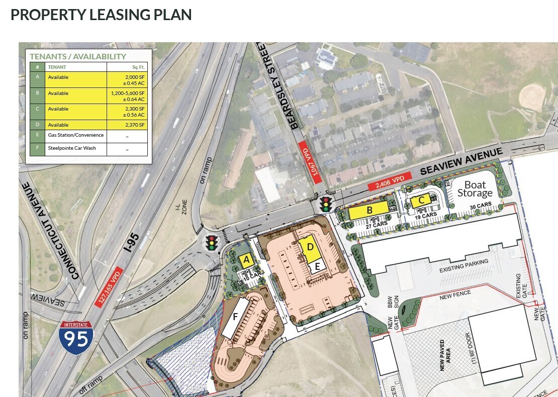 0 Stratford Ave, Bridgeport, CT for lease Site Plan- Image 1 of 1