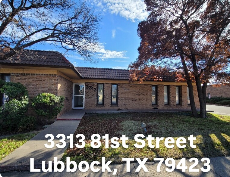 3313 81st St, Lubbock, TX à louer - Photo du bâtiment - Image 2 de 23