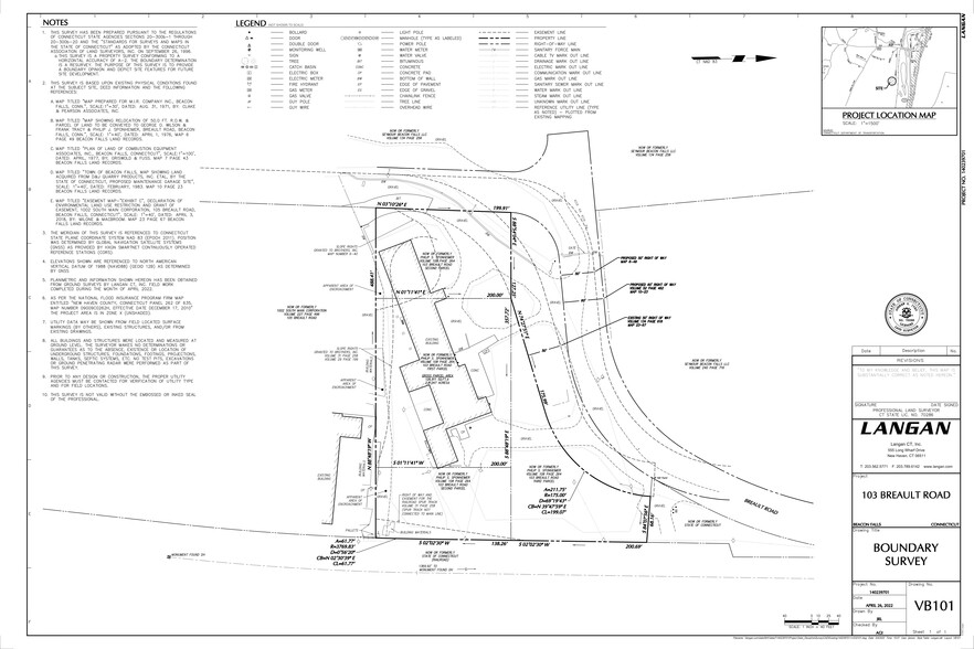 103 Breault Rd, Beacon Falls, CT à louer - Plan de site - Image 1 de 4