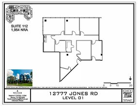 12777 Jones Rd, Houston, TX à louer Plan de site- Image 1 de 1