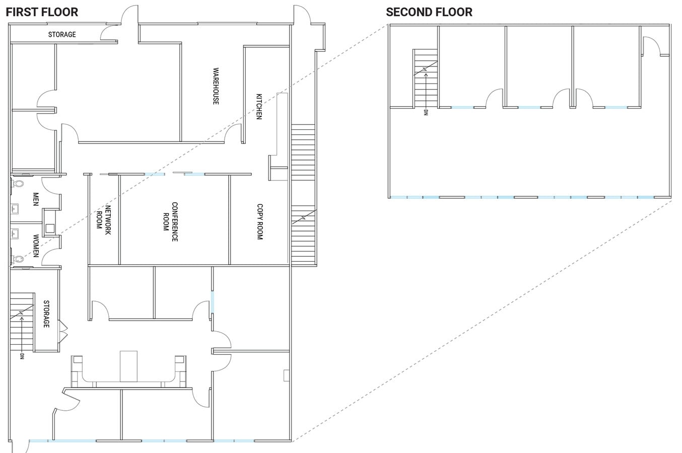 32 Mauchly, Irvine, CA 92618 - Unit B -  - Floor Plan - Image 1 of 1
