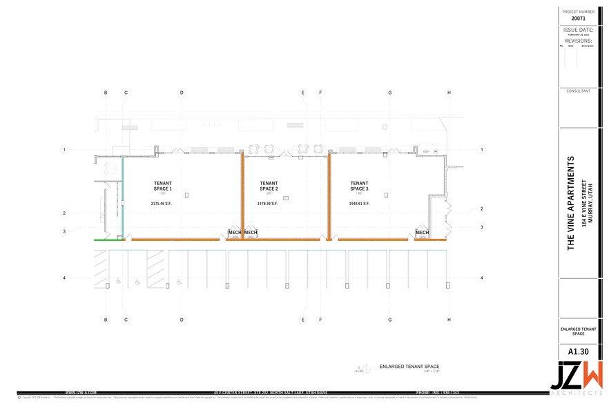 184 E Vine St, Murray, UT à louer - Plan de site - Image 2 de 2