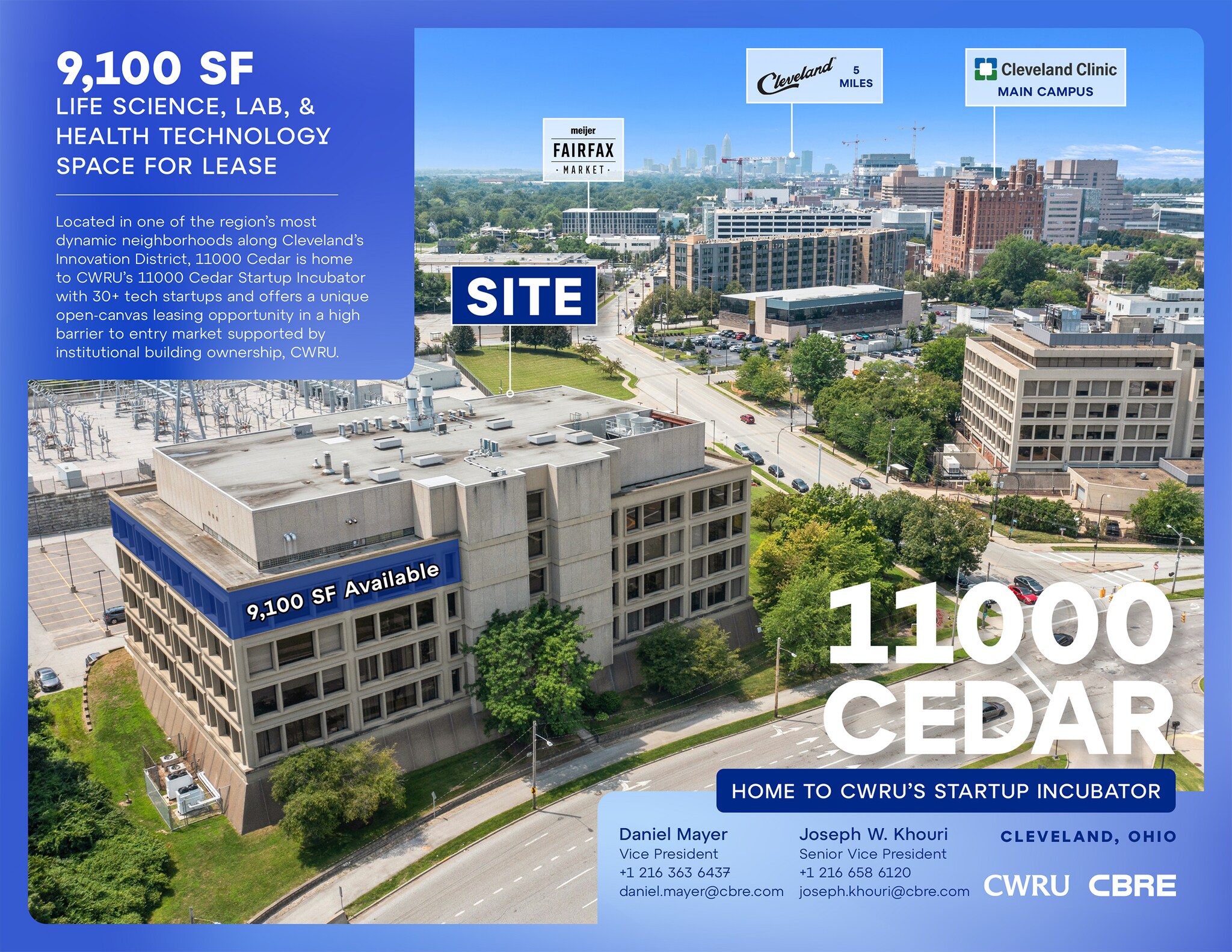 11000 Cedar Ave, Cleveland, OH à louer Photo du bâtiment- Image 1 de 8