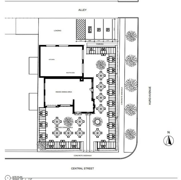 2945-49 Central St, Evanston, IL for lease - Floor Plan - Image 3 of 4