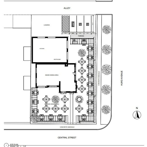 2945-49 Central St, Evanston, IL à louer - Plan d’étage - Image 3 de 4