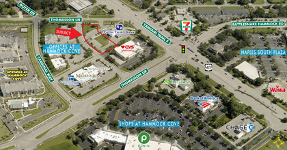 4570 Thomasson Ln, Naples, FL - AERIAL  map view