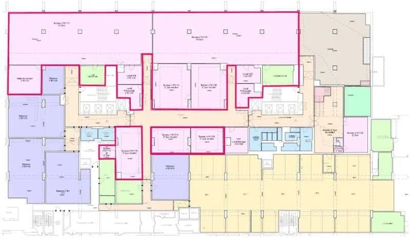 12-34 Rue Du Château Des Rentiers, Paris à louer Plan d’étage- Image 1 de 1
