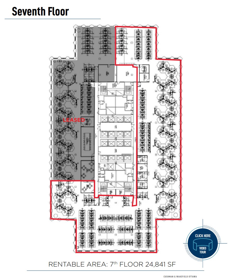 160 Elgin St, Ottawa, ON for lease Floor Plan- Image 1 of 1
