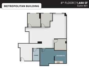 8720 Georgia Ave, Silver Spring, MD for lease Floor Plan- Image 2 of 2