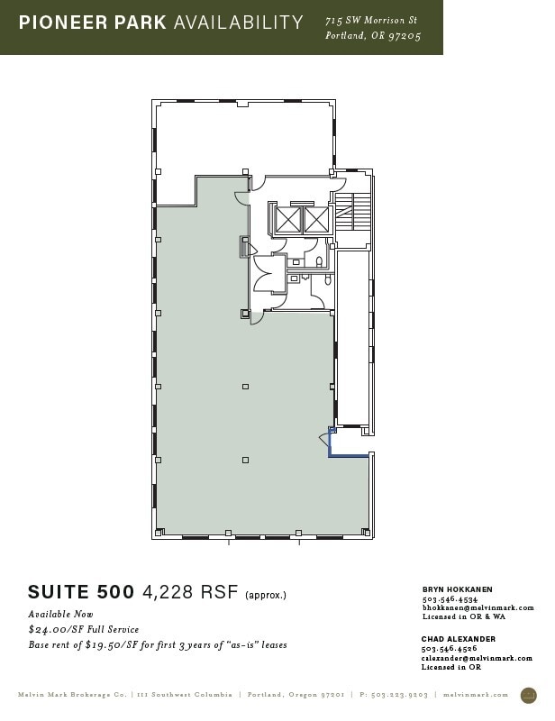 715-719 SW Morrison St, Portland, OR for lease Floor Plan- Image 1 of 1