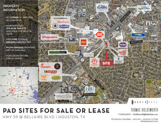 More details for 7200 Bellaire Blvd, Houston, TX - Land for Lease