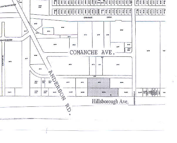 4543 W Hillsborough Ave, Tampa, FL for lease - Plat Map - Image 2 of 6