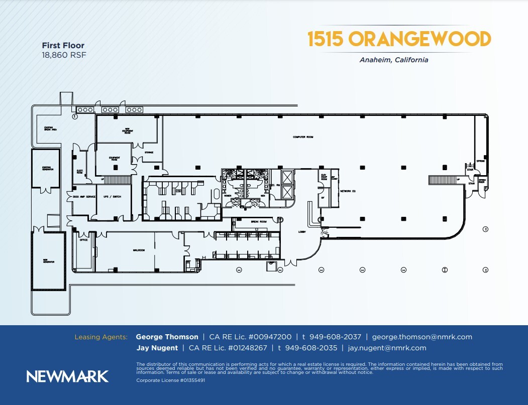 1515 E Orangewood Ave, Anaheim, CA for sale Floor Plan- Image 1 of 1