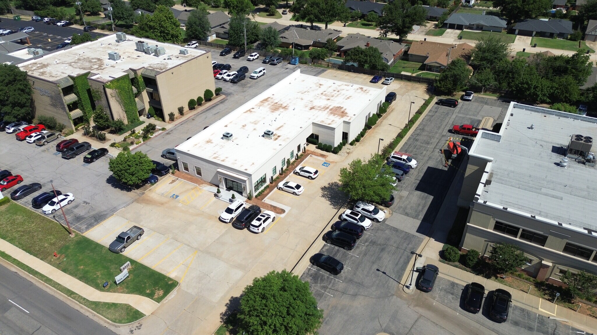 3717 NW 63rd St, Oklahoma City, OK for lease Aerial- Image 1 of 3