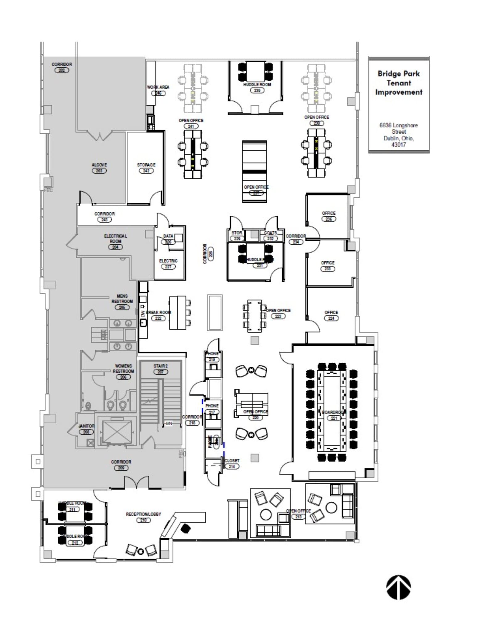4540-4548 Bridge Park Ave, Dublin, OH for lease Site Plan- Image 1 of 1
