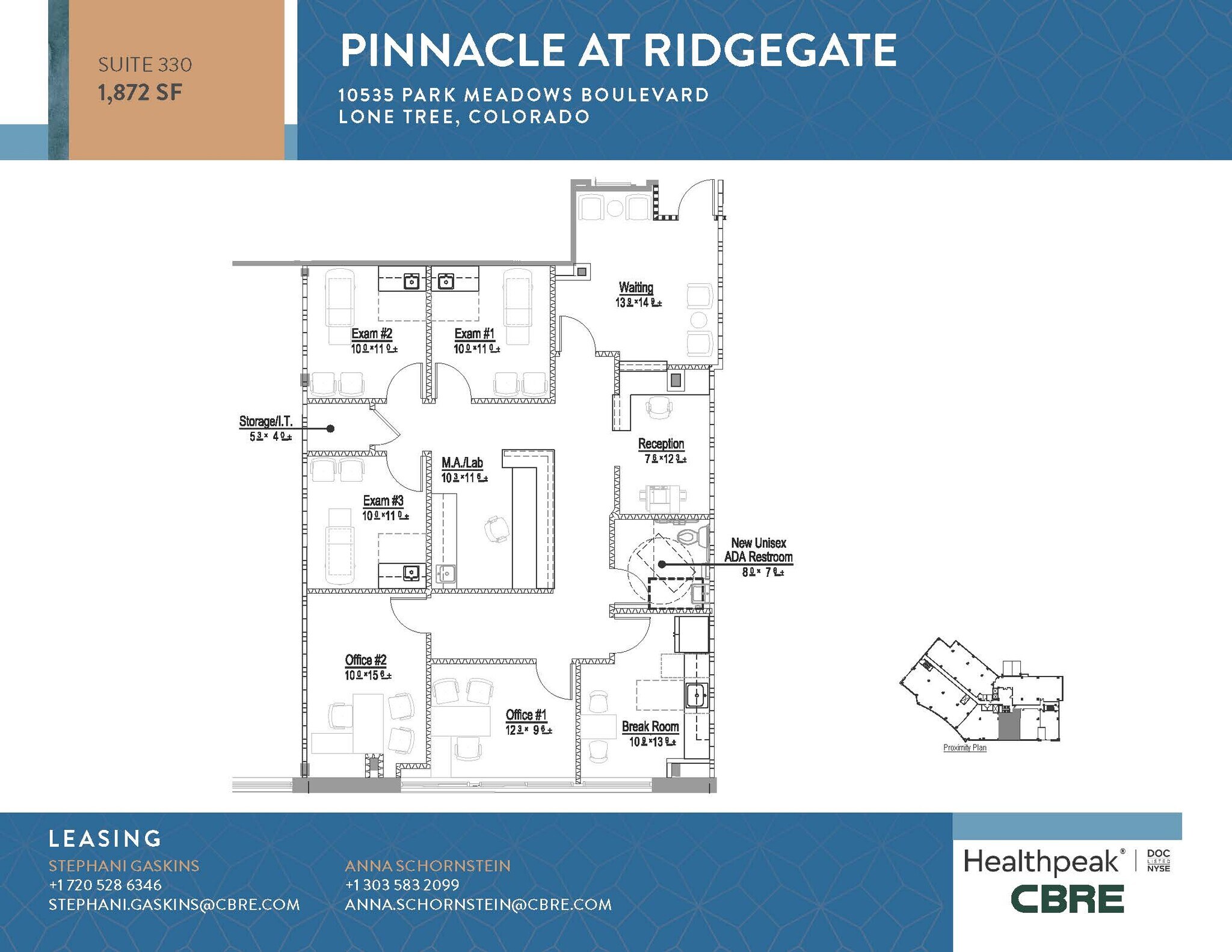 10535 Park Meadows Blvd, Lone Tree, CO for lease Floor Plan- Image 1 of 1