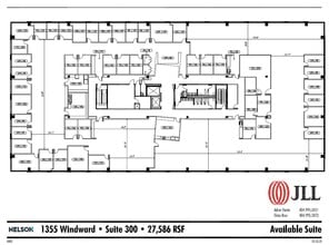 1355 Windward Concourse, Alpharetta, GA for lease Floor Plan- Image 1 of 1