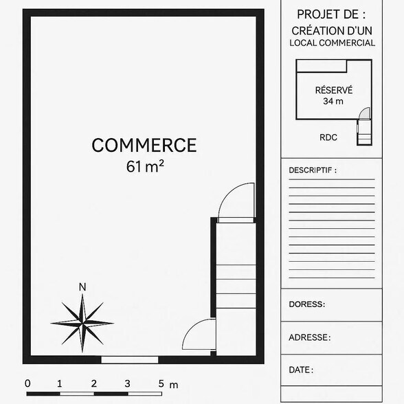 Commerce de détail dans Levallois-Perret à louer - Photo du bâtiment - Image 3 de 3