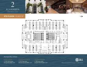 2 Alhambra Plz, Coral Gables, FL for lease Site Plan- Image 2 of 2