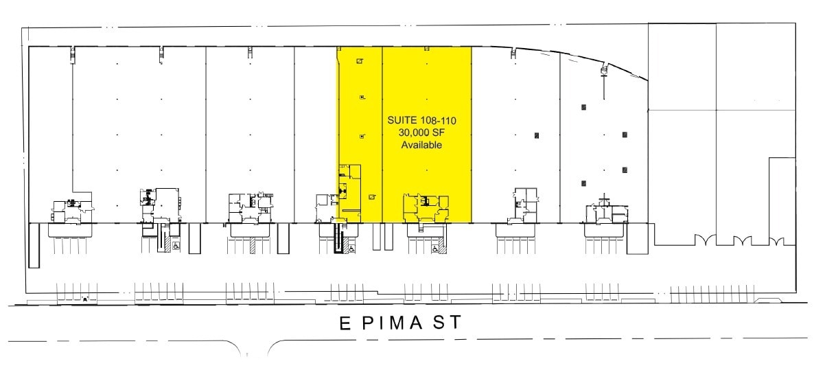 236 E Pima St, Phoenix, AZ à louer Plan de site- Image 1 de 1