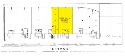 236 E Pima St, Phoenix, AZ à louer Plan de site- Image 1 de 1