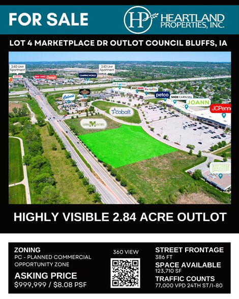 3333 Marketplace Dr, Council Bluffs, IA à vendre - Photo du bâtiment - Image 2 de 14