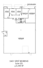 2401 W Behrend Dr, Phoenix, AZ for lease Floor Plan- Image 1 of 1