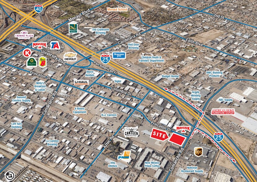 3740 Princeton Dr NE, Albuquerque, NM for lease - Building Photo - Image 2 of 12