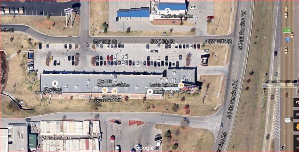 1601-1623 S I-35 Service Rd, Oklahoma City, OK à louer - Photo du bâtiment - Image 3 de 4